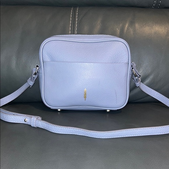 Thacker New York Handbags - Thacker Elegant Lavender Leather Crossbody Bag Euc